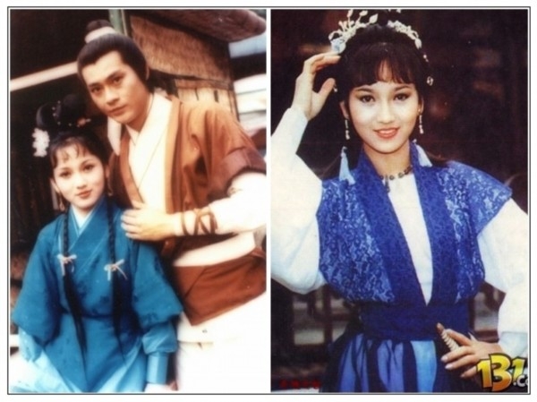 赵雅芝--1978年《倚天屠龙记》饰 周芷若，1985年《雪山飞狐》饰 马春花